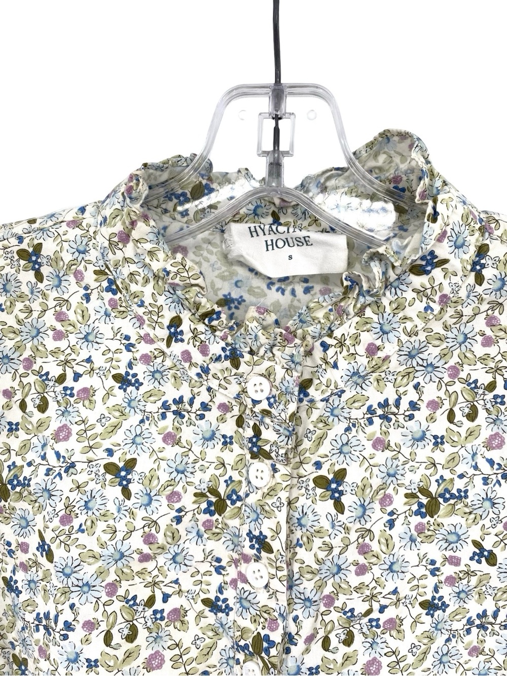 Hyacinth House Floral Puff-Sleeve Blouse - Picture 2 of 9